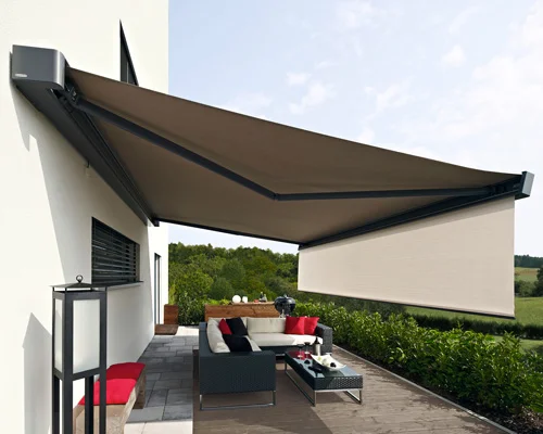 Moderne Kassettenmarkise